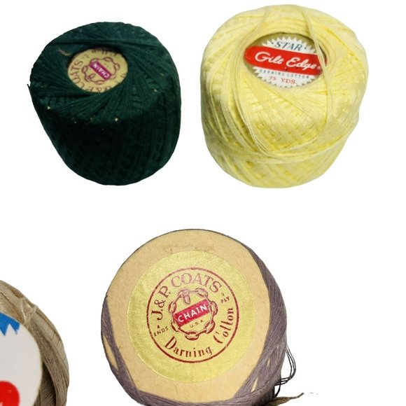 Vintage CANCO Helen Harrison Chicago Black Tin Irises Darling Cotton Leftovers - Picture 11 of 16